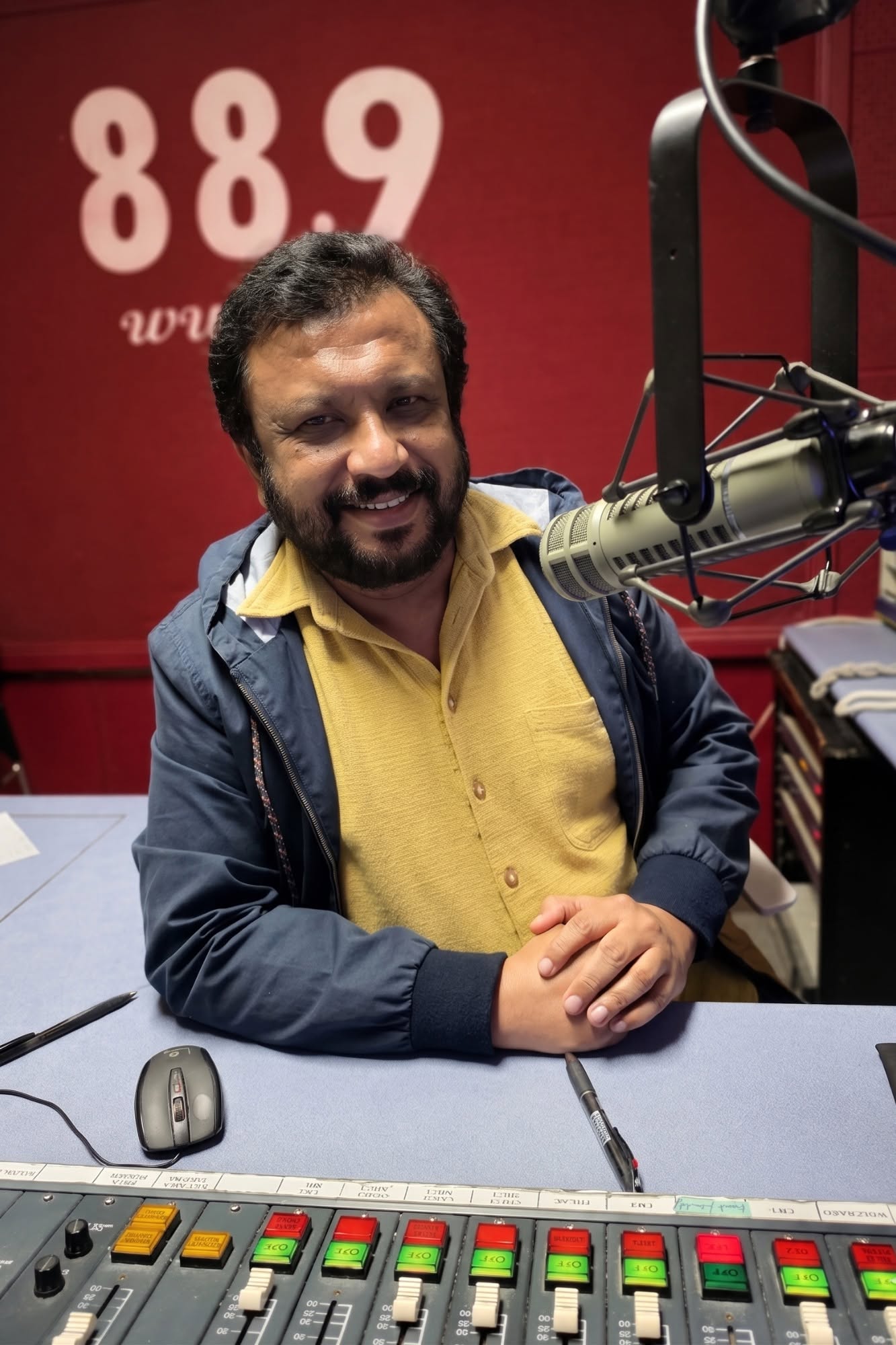 Sharthaar M M Jameel, founder of Num Tamil Radio